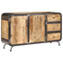 Rustika Rowe -  Sideboard 140x40x80 cm Solid Mango Wood